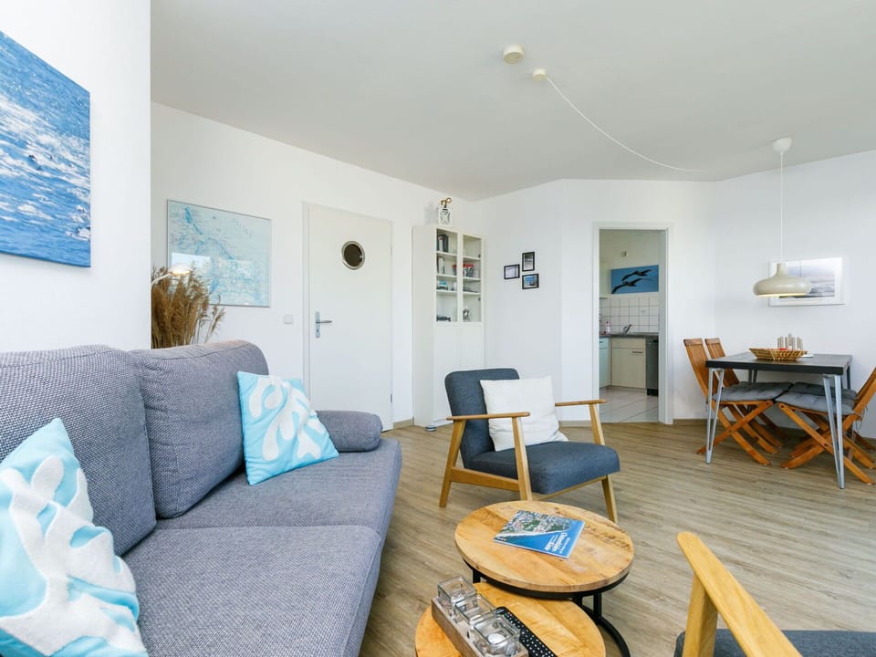 Property, Furniture, Table, Picture Frame, Blue, Couch, Living Room, Chair, Interior Design, Floor