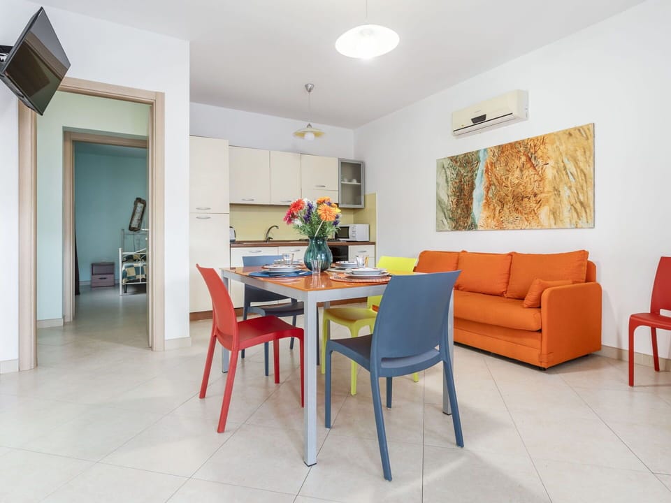 Table, Furniture, Couch, Chair, Houseplant, Comfort, Orange, Interior Design, Building, House