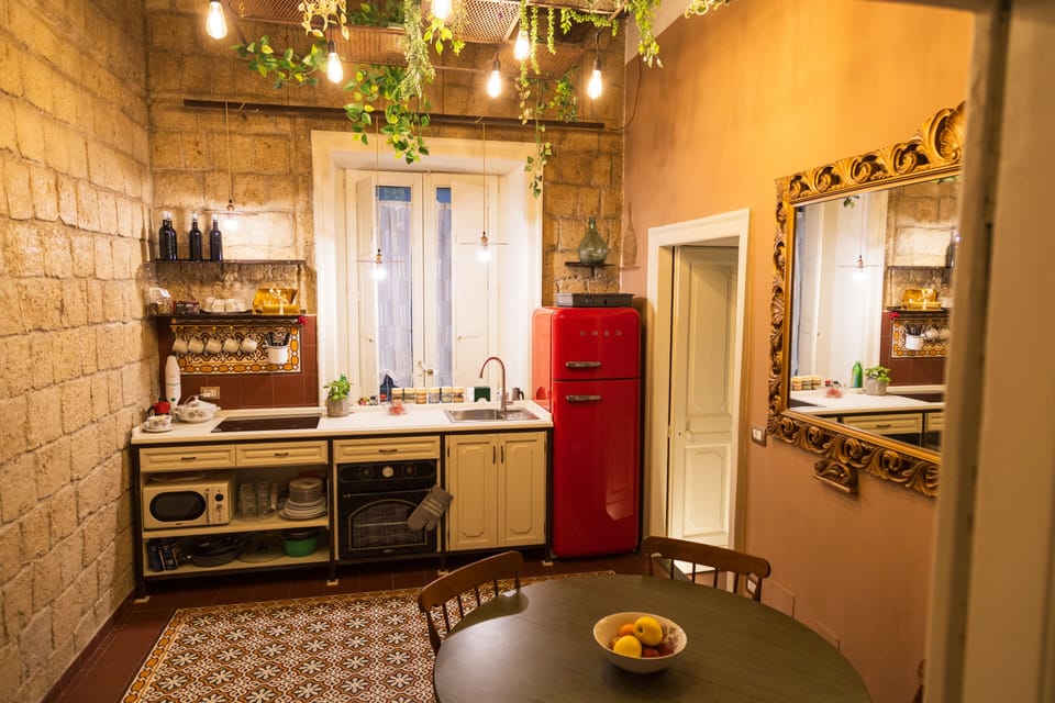 Shared fridge, microwave