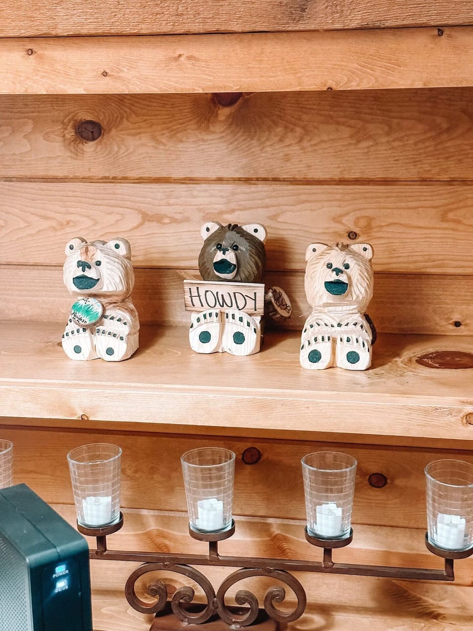 We hope you enjoy your stay at the 3 Bears Cabin.