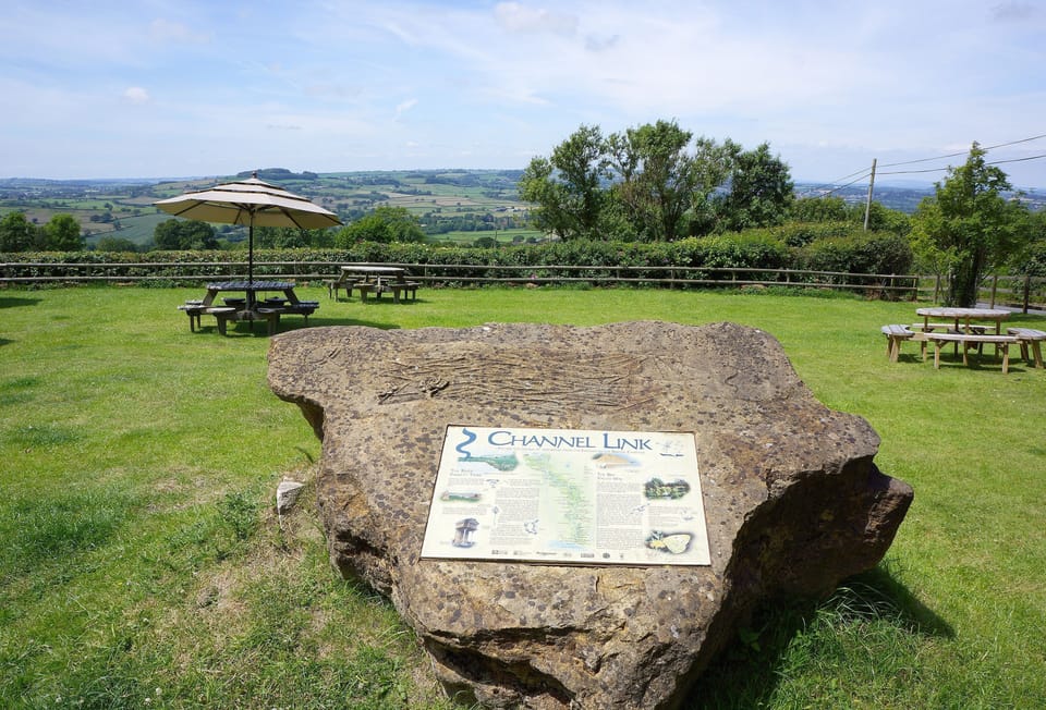 The Old School, South Perrott: Views for miles around