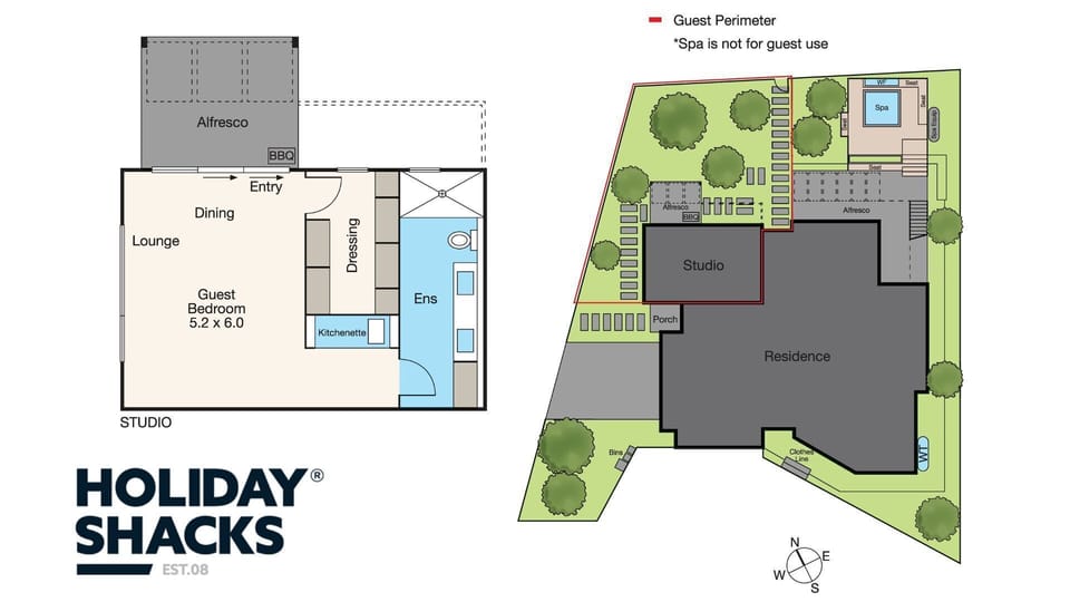 Studio One Floor Plan