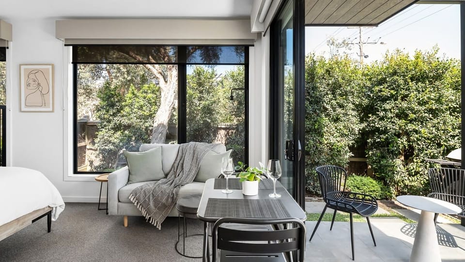 Studio One Indoor and Outdoor Area