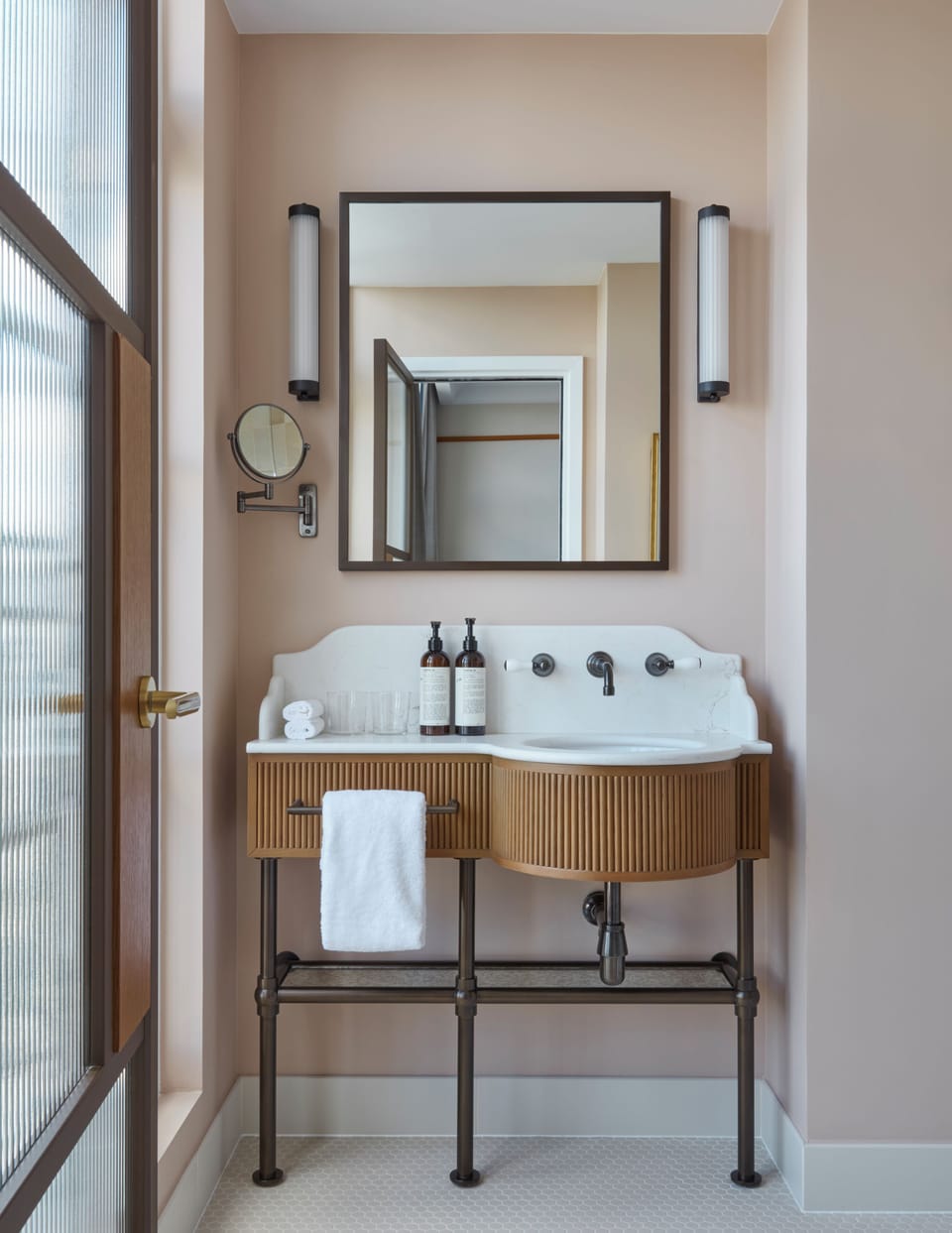 La Chambre - Eiffel Tower View | Bathroom | Free toiletries, hair dryer, towels, soap