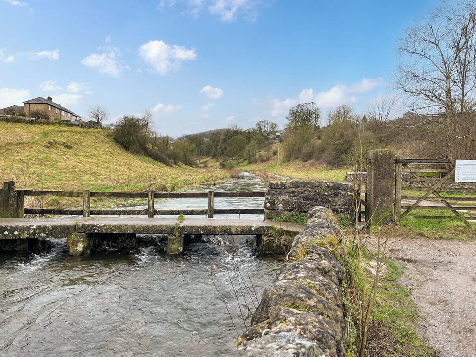 View from the cottage | River View, Youlgrave, near Bakewell