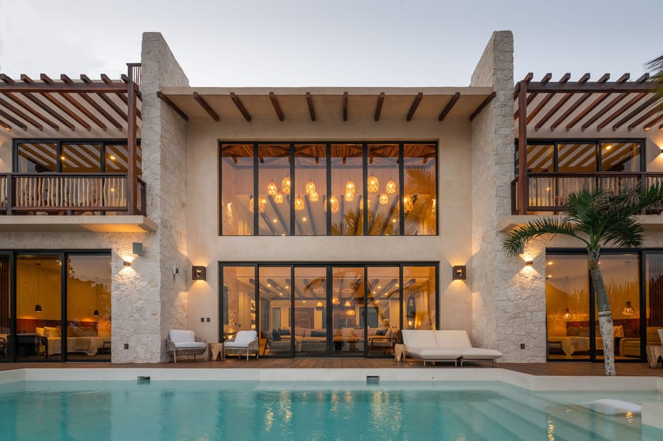 Exterior beach view
