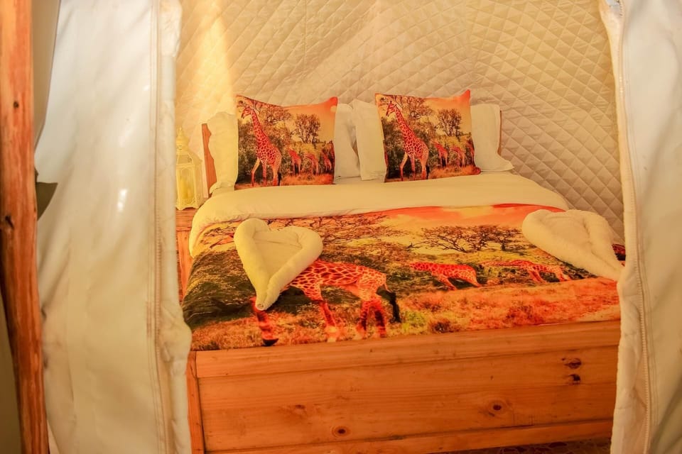 Amanya Sleeps 4 With Tent Views Cabin in Kenya