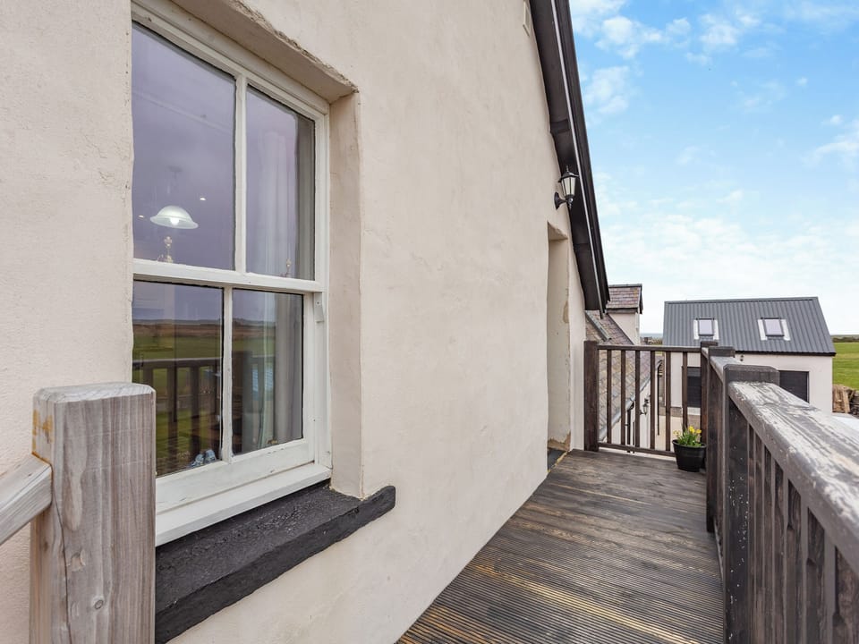 Terrace | The Servants Quarters - Pentland Escapes, Canisbay, near John O&rsquo; Groats