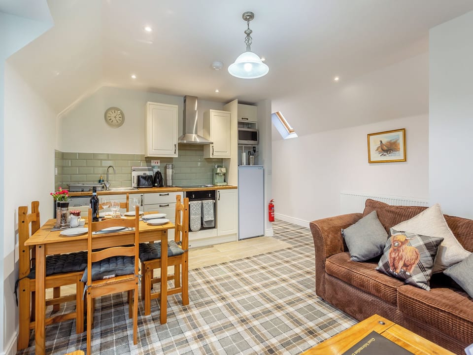 Open plan living space | The Servants Quarters - Pentland Escapes, Canisbay, near John O&rsquo; Groats