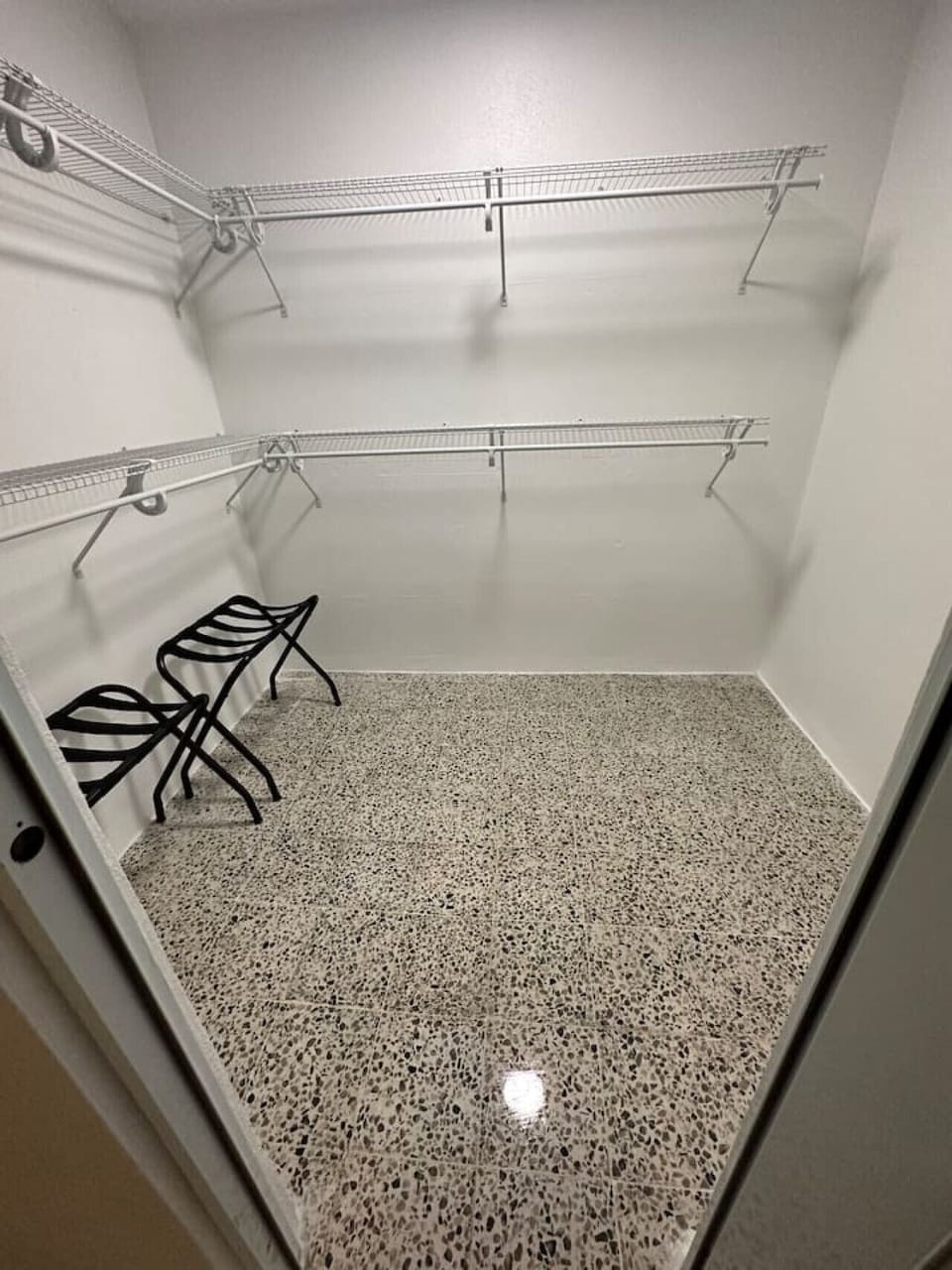 Master bedroom walk-in closet