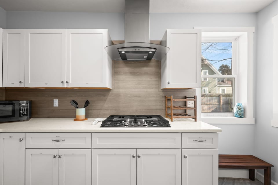 Gas stove for cooking delicious meals for the family.