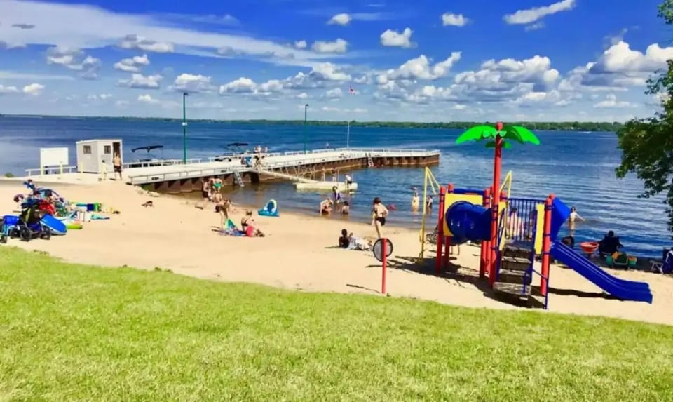 Lac du Bonnet Beach and Dock