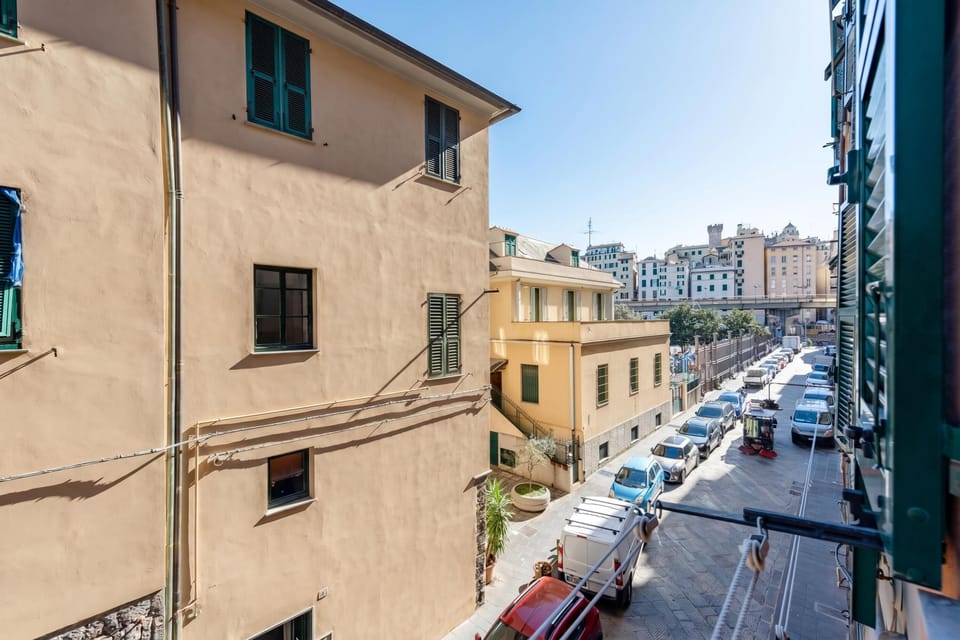 Family Apartment, 2 Bedrooms, Microwave (Charming Apartment Next To Genoa's) | View from property