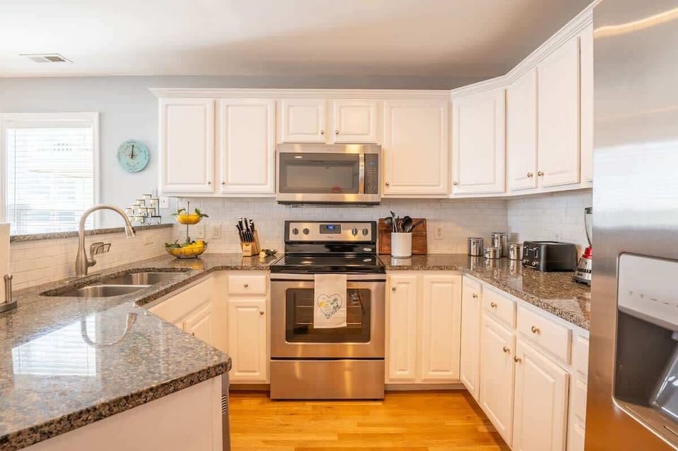Kitchen with Granite Countertops