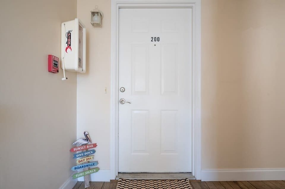Private Entrance on Second Level