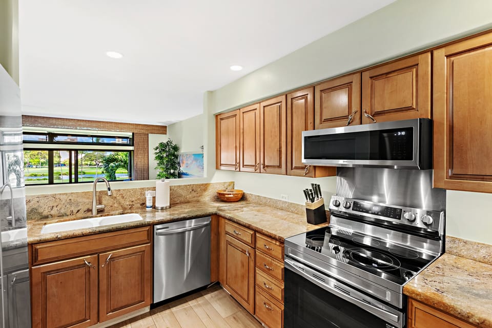 Fully equipped kitchen