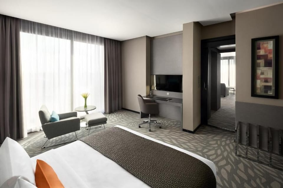 Minibar, iron/ironing board, free WiFi, bed sheets