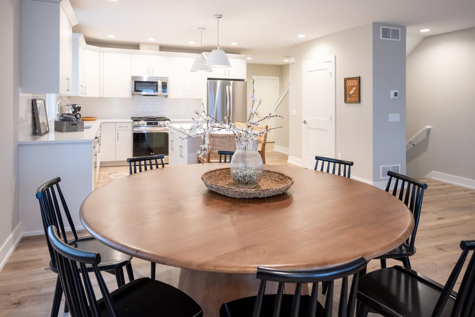 Dining Table with Seating for 8