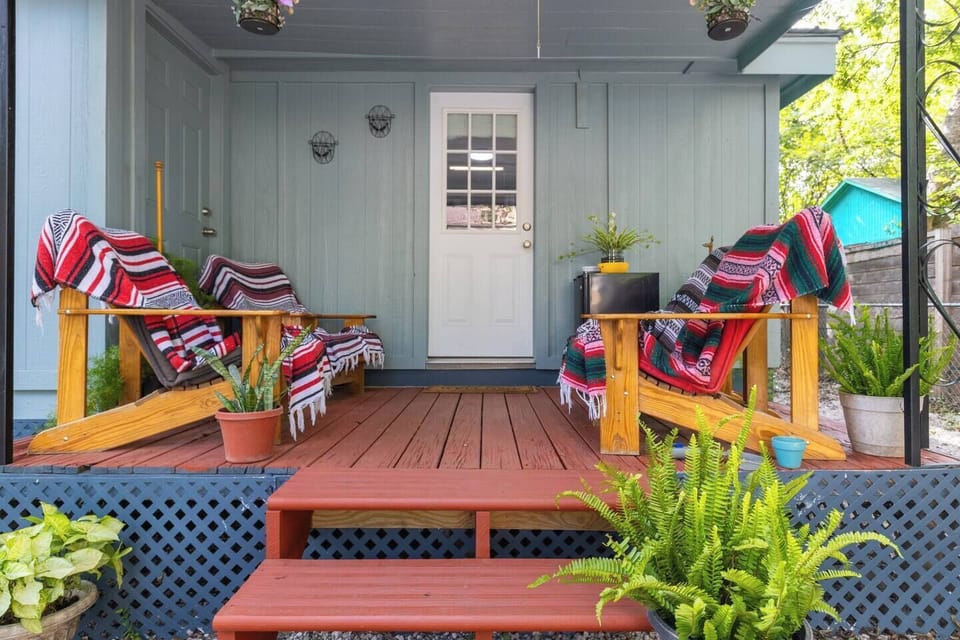 Patio with Fenced yard, perfect for pets and kids