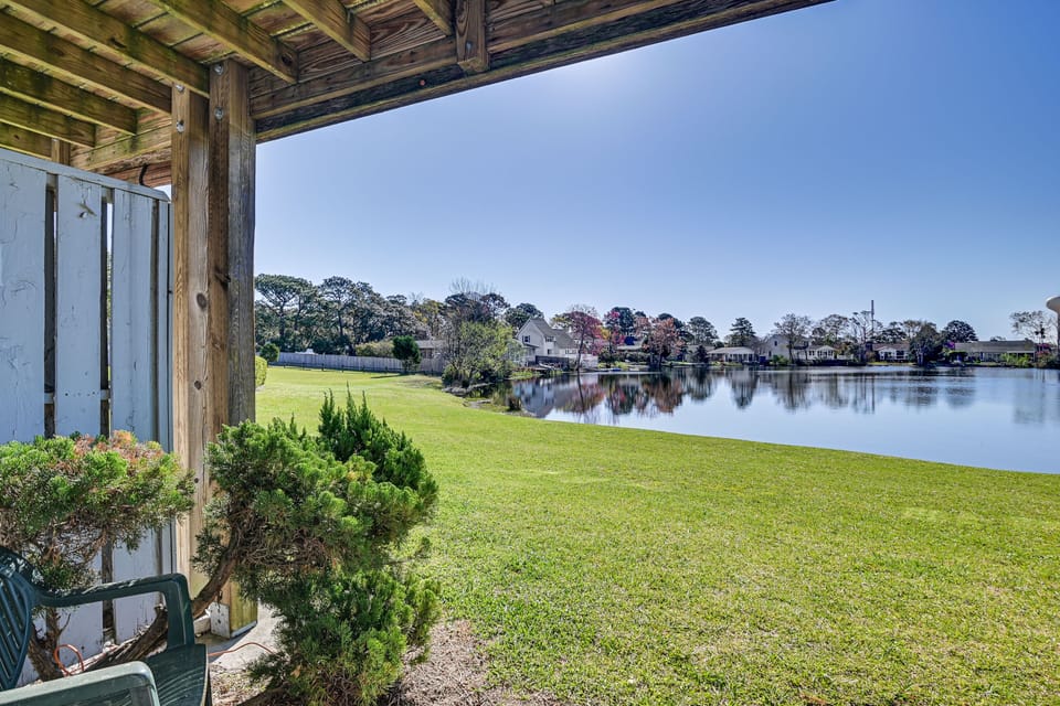 Private Balcony | Pond View | Outdoor Seating
