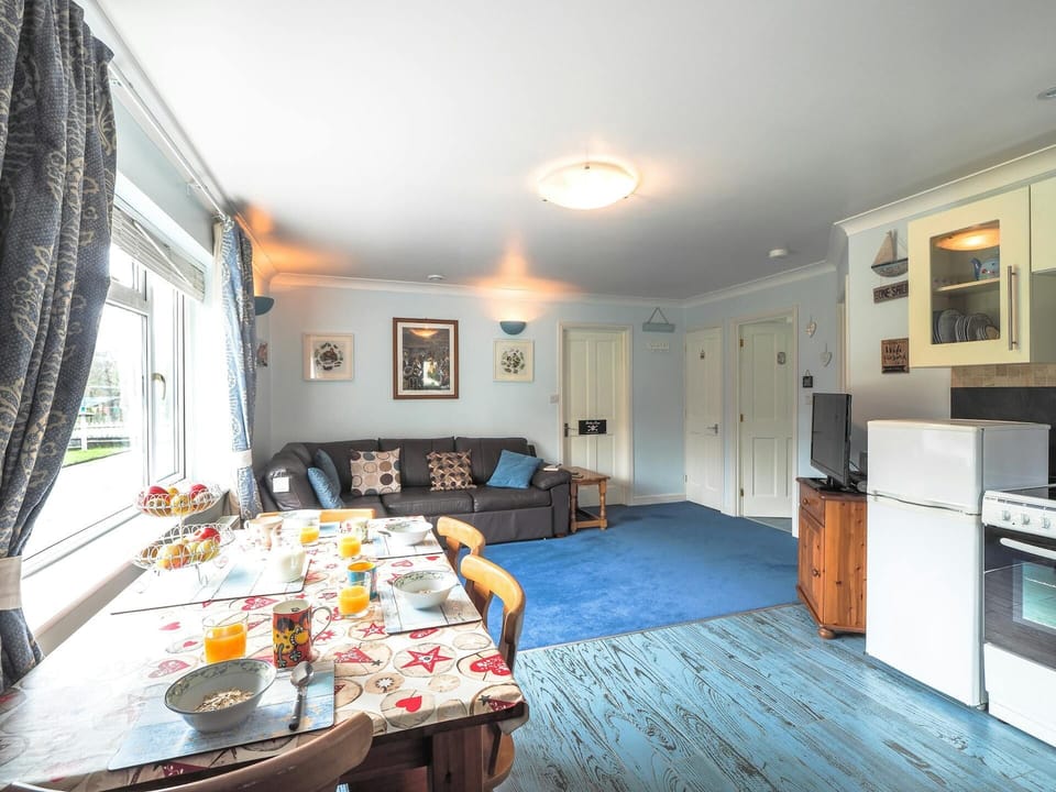 open plan kitchen living room