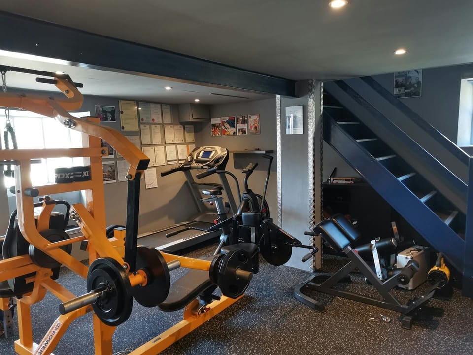 Gym equipment showing a variety of rates