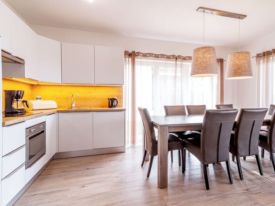 Cabinetry, Furniture, Property, Countertop, Wood, Interior Design, Chair, Architecture, Kitchen, Flooring