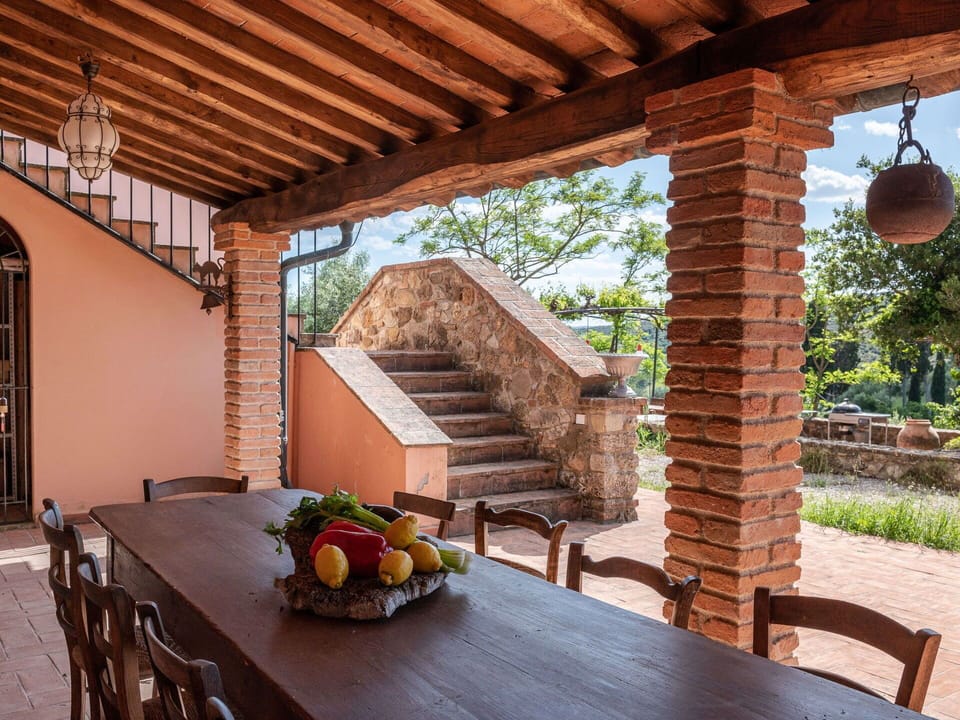 Table, Property, Furniture, Plant, Window, Building, Wood, Sky, Interior Design, Shade