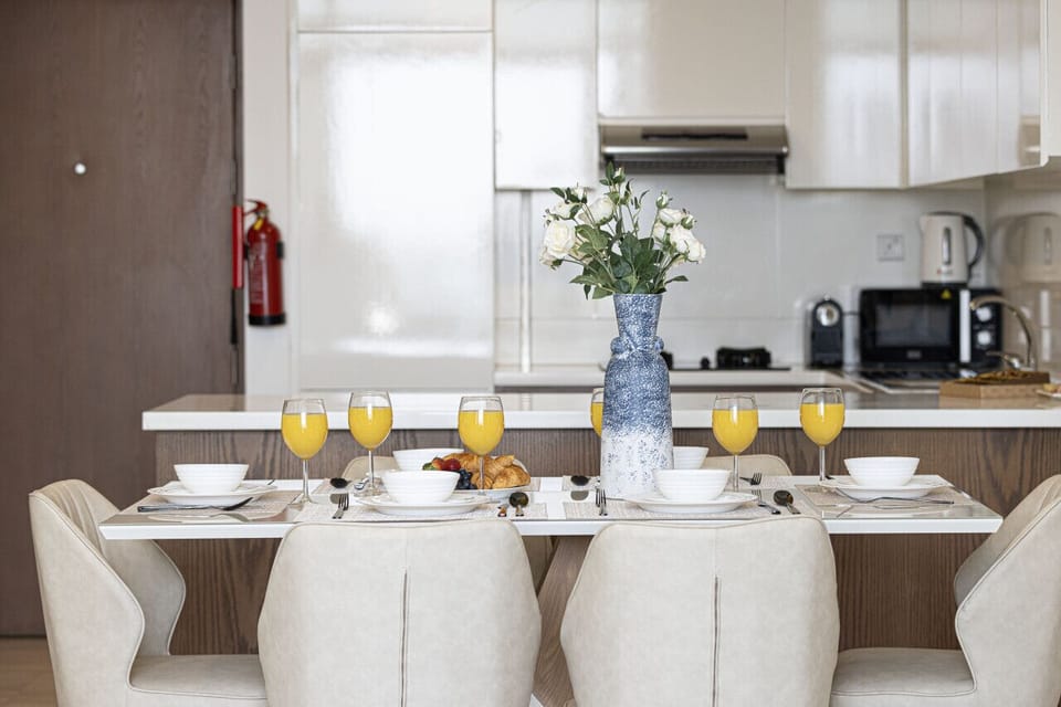 Cozy dining setup for shared meals