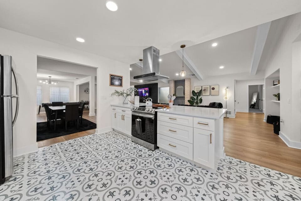 Escape to your own slice of paradise in this stunning vacation home, complete with large dining area perfect for hosting family dinners and creating lasting memories