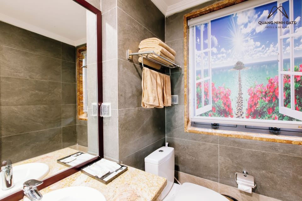 Superior Triple Room | Bathroom | Separate tub and shower, rainfall showerhead, designer toiletries