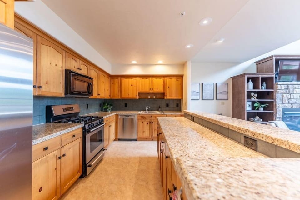 Spacious kitchen