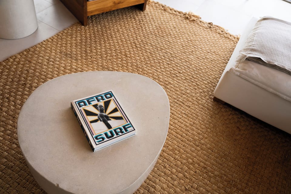 A carefully curated corner designed for relaxation