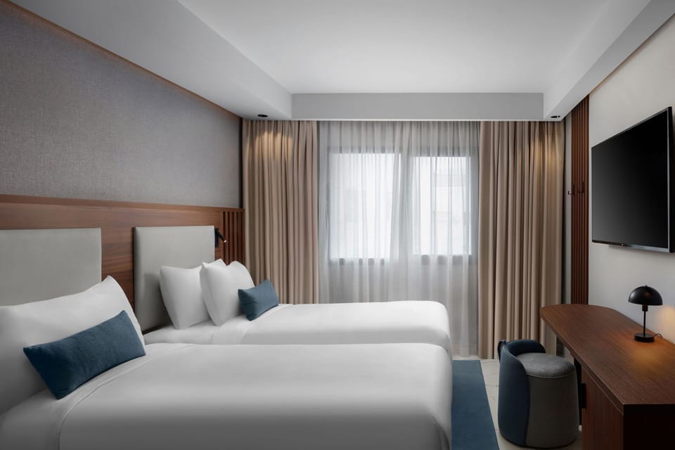 Standard Room, 2 Twin Beds, Pool Access | 1 bedroom, premium bedding, minibar, in-room safe