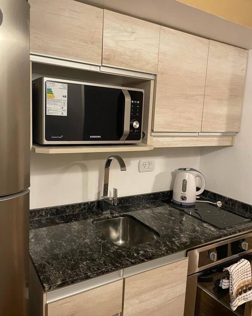 Family Apartment | Private kitchen | Microwave, oven, electric kettle