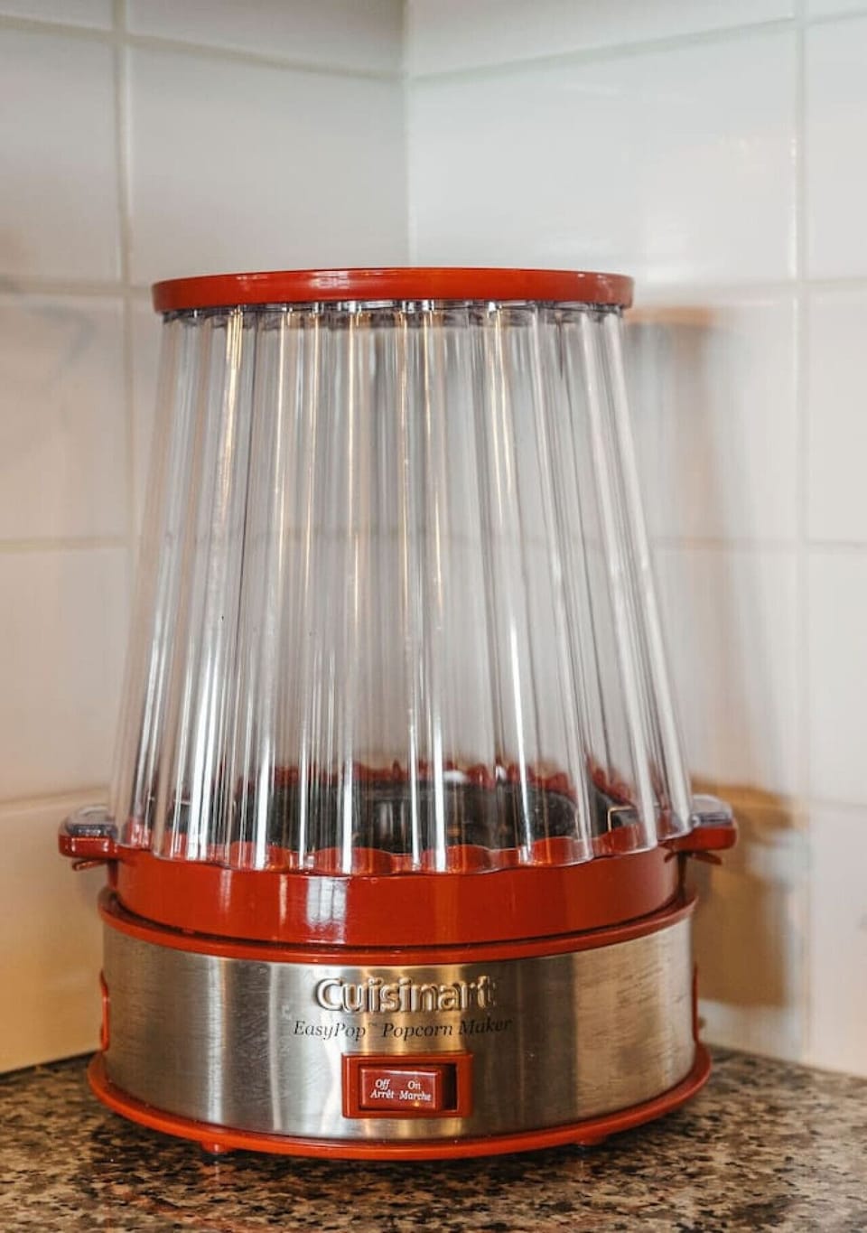 We even have a popcorn machine for your movie night!