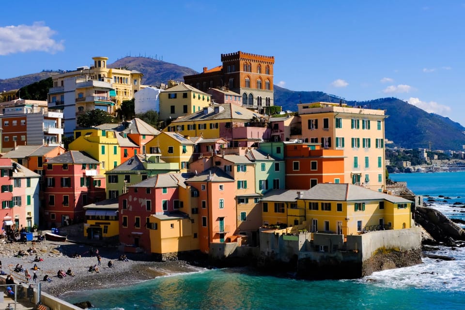Village of Boccadesse is a short drive away