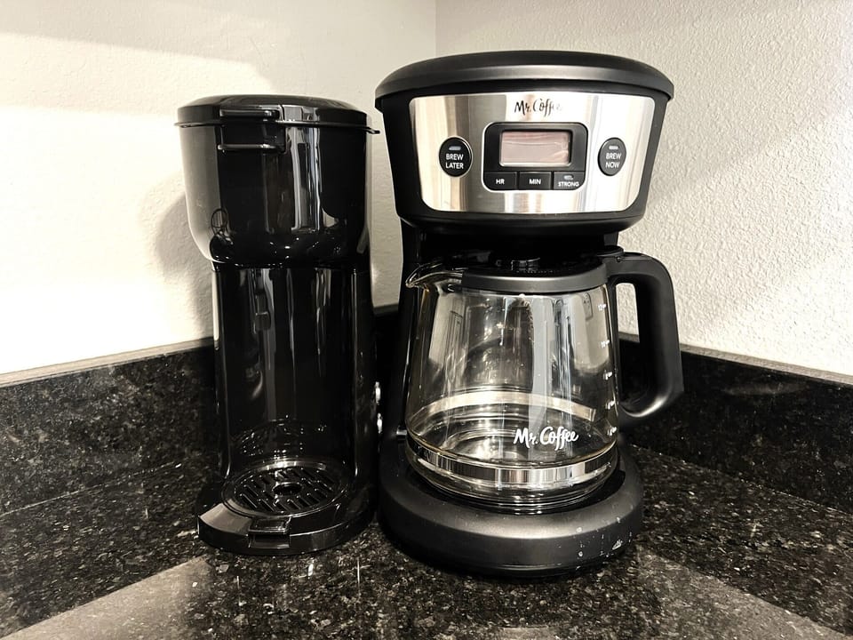 Coffee Pot vs. Pod? We've got both!