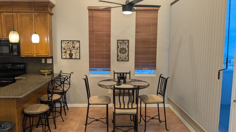 Kitchen and dinning area