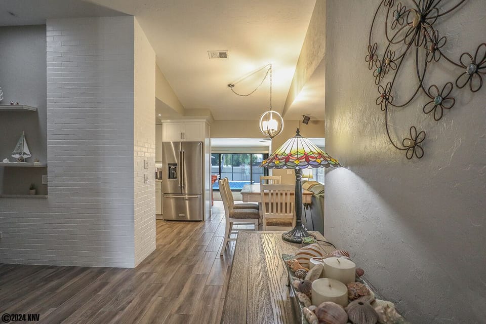After a day full of adventure, head for your sweet retreat, the Bonita Pool House, where the furnishings are comfortable and the amenities are modern.