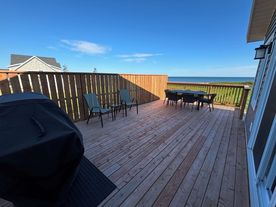 Upstairs patio