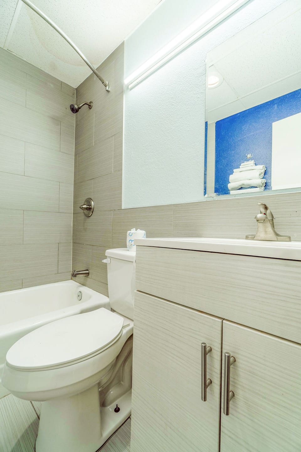 Free toiletries, towels