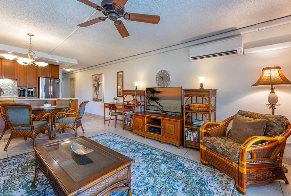 Enjoy a movie with the family or guests