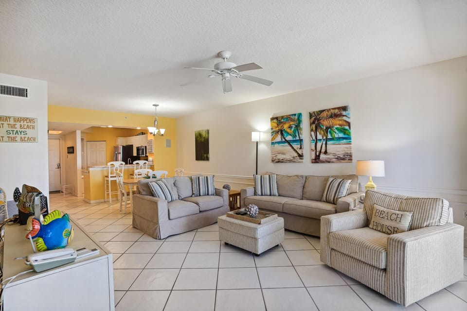 Condo, Multiple Beds (Tides 6-563) | Living area | TV