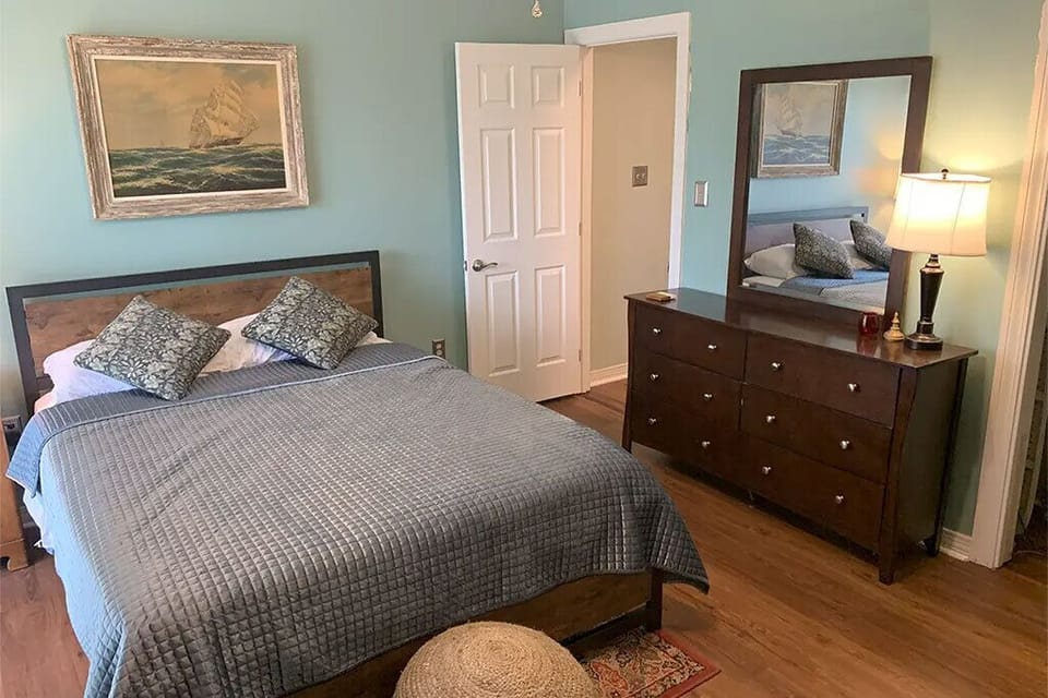 Golf Course View Bedroom