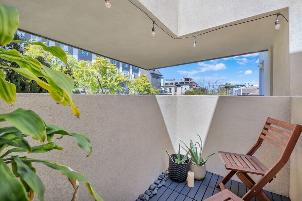 Private balcony