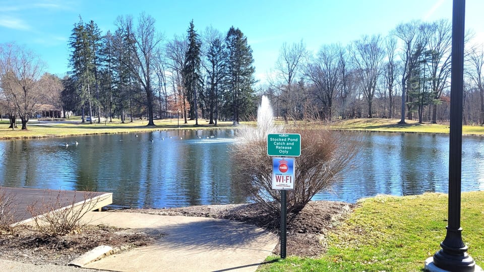 GC Memorial Park - a great place for a walk or run