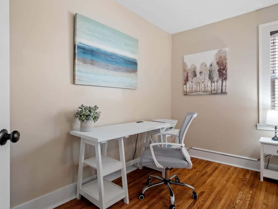 Table in bedroom