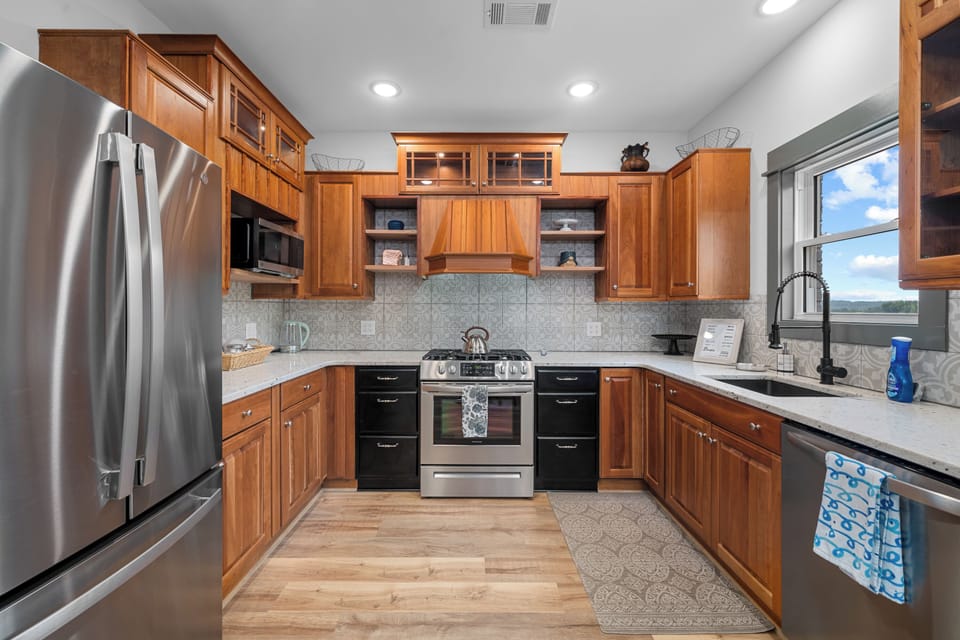 Plenty of space to cook