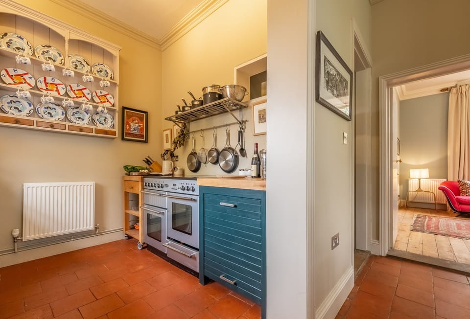Ground floor: Open-plan kitchen and dining room leads straight to the sitting room and entrance hall
